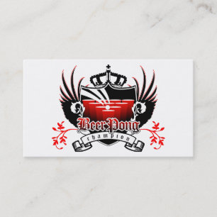 Fidélité carte perforée de champion de puanteur de bière