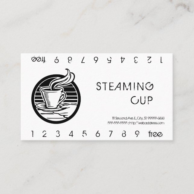 Fidélité Cuisson à la vapeur de la carte perforée (Devant)