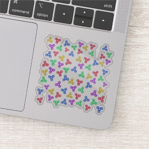 Fidget Spinners Aufkleber