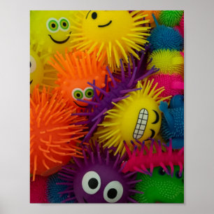 Fidget Toy Squishy Ball Poster