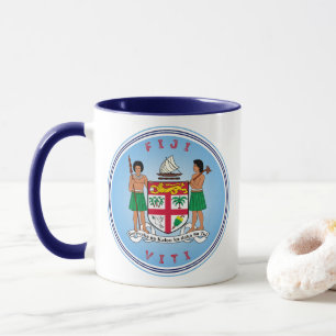 Fidschi-Erbe-Emblem Tasse