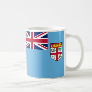 Fidschi-Flag-Keramik-Tasse Kaffeetasse