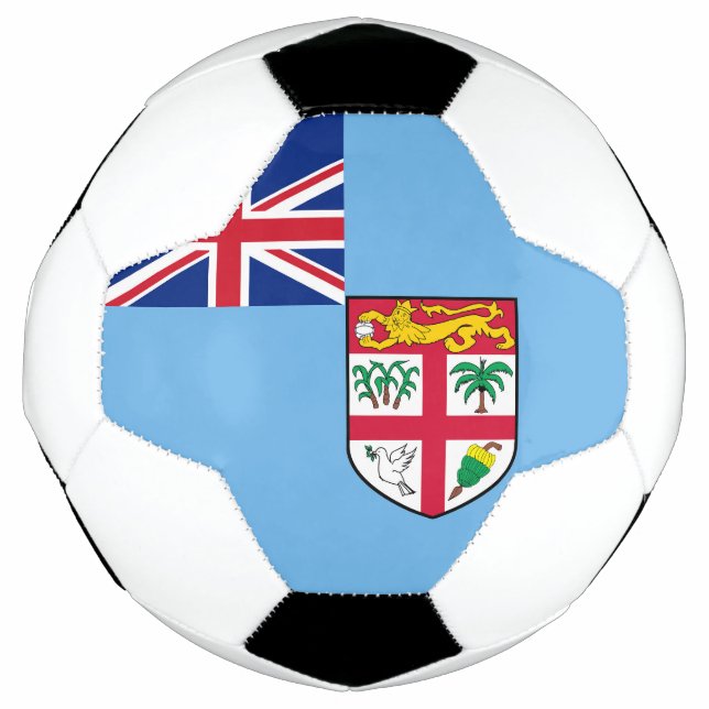 Fidschi-Flagge Fußball (Vorderseite)