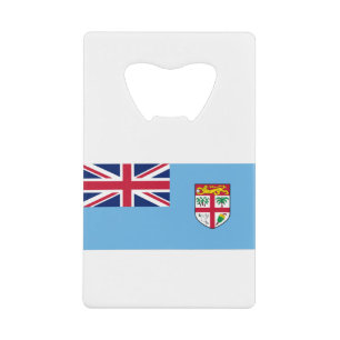 Fidschi-Flagge Geldbeutel Flaschenöffner