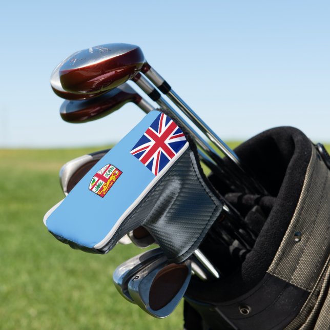Fidschi-Flagge Golf Headcover (In Situ)