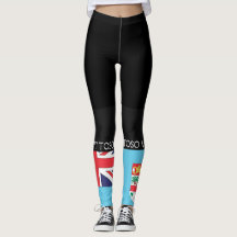 Fidschi-Flagge Legging