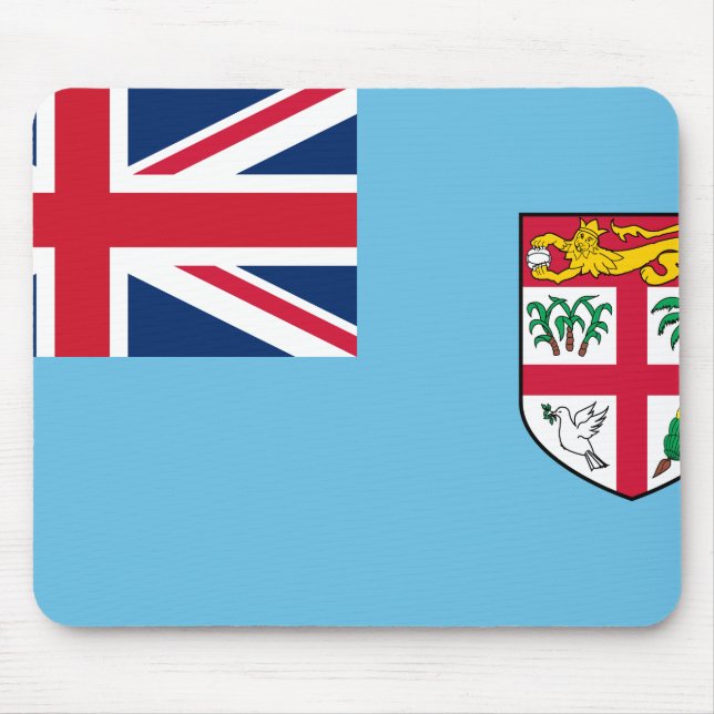 Fidschi-Flagge Mousepad (Vorne)