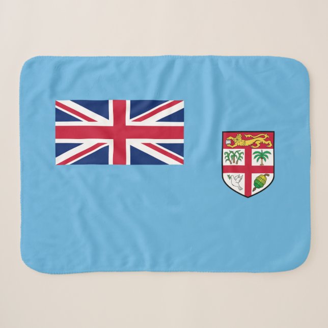 Fidschi-Flagge Sherpadecke (Vorderseite (Horizontal))