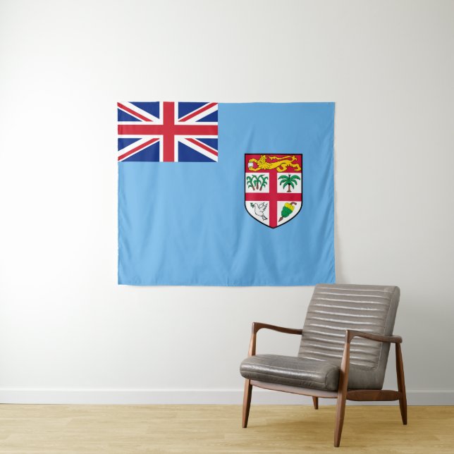 Fidschi-Flagge Wandteppich (Beispiel (Horizontal))