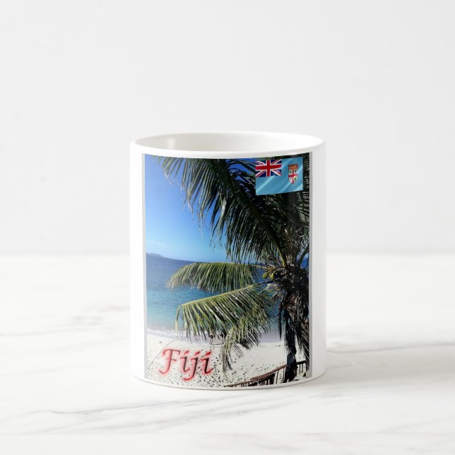 Fidschi - Matamanoa - Strand - Kaffeetasse (Mittel)