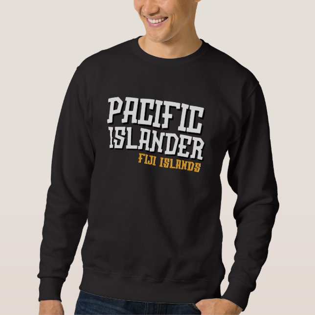 Fidschi-Pazifik-Islander-Sweatshirt Sweatshirt (Vorderseite)
