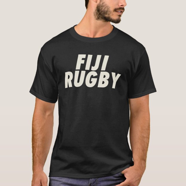 Fidschi-Rugby T-Shirt (Vorderseite)