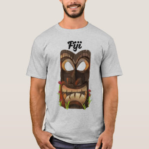 Fidschi-Schnitzmaske T-Shirt
