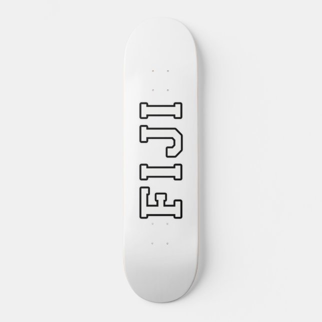 Fidschi Skateboard (Vorderseite)