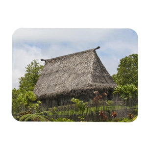 Fidschi, Viti Levu Island. Polynesische Kultur Magnet