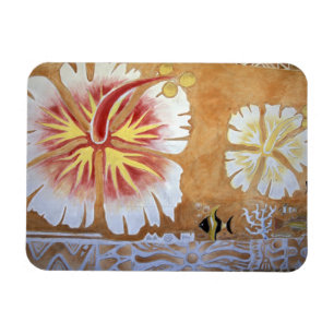 Fidschi, Wandkunst. Magnet