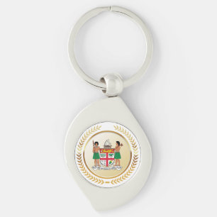 Fidschi-Wappen Schlüsselanhänger