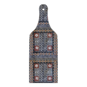FidschiTapa Barkcloth Druck-Schneidebrett Schneidebrett