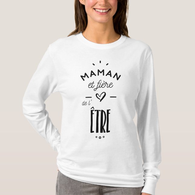 Fièremama des être T-Shirt (Vorderseite)