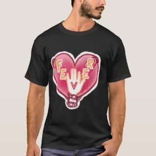 Fieber ENHYPEN Ketten Logo-Aufkleber für Herz T-Shirt