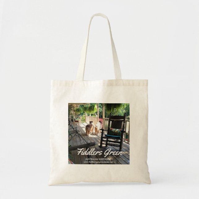FIEDLER-GRÜNE AUSTRALIER-TASCHE TRAGETASCHE (Vorne)