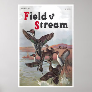 Field And Stream Cover Entenjagd Kunstposter Für Poster