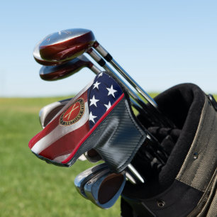 Field Artillery Branch Insignia Sonderausgabe Golf Headcover