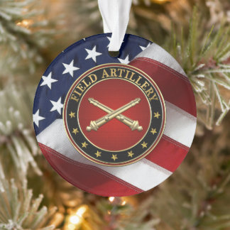 Field Artillery Branch Insignia Special Edition Ornament