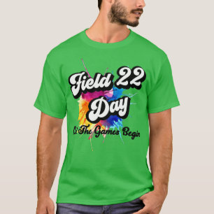 Field Day 2022 Lass The Games Begin Kids Boys Girl T-Shirt
