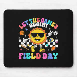 Field Day 2025 Lass The Games Begin Teachers Kids Mousepad