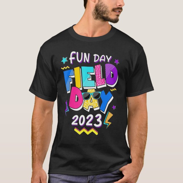 Field Day Fun Day 2023  School Trip Teacher Studen T-Shirt (Vorderseite)