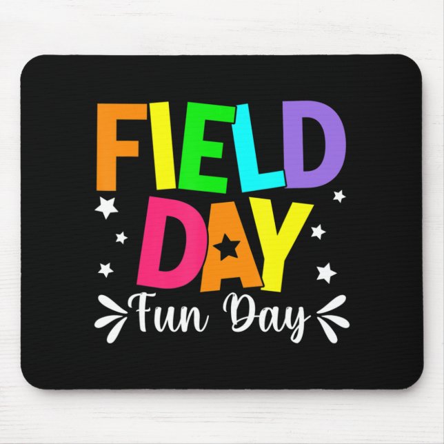 Field Day Fun Day School Trip Field Day Lehrer Ki Mousepad (Vorne)
