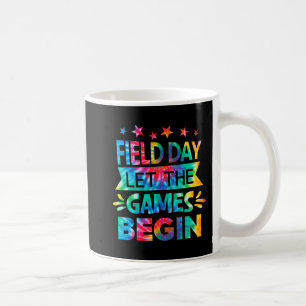 Field Day Lass The Games Begin Gefärbte Krawatte S Kaffeetasse
