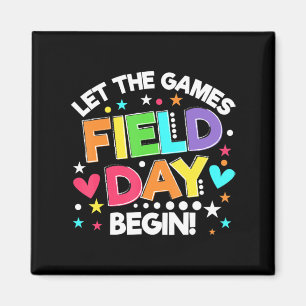 Field Day Lass The Games Begin Kids Boys Girls Tea Magnet
