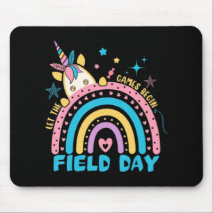 Field Day Lass The Games Begin Kids Boys Girls Tea Mousepad