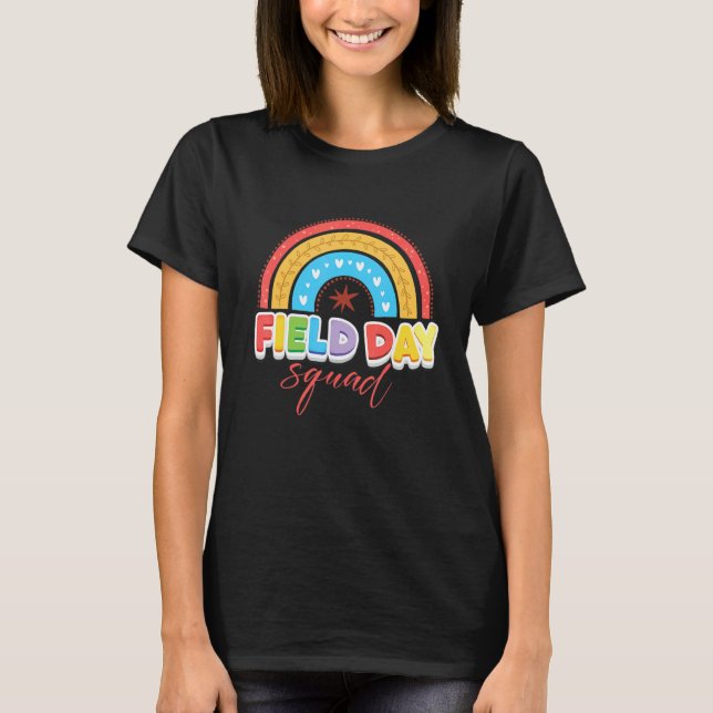 Field Day Squad Teacher Student Cool Last Day Of S T-Shirt (Vorderseite)