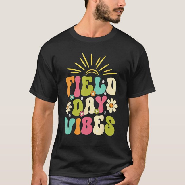 Field Day Vibes   For Teacher Kids Field Day 2023  T-Shirt (Vorderseite)