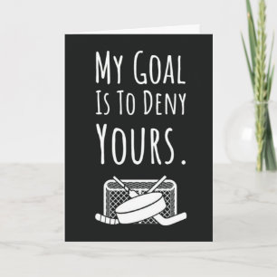Field Hockey Cards Toralkeeper Sportteam Karte