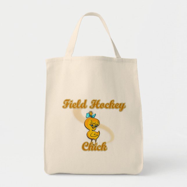 Field Hockey Chick Tragetasche (Vorne)