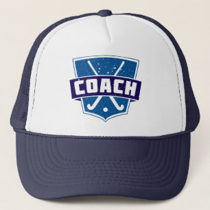 Field Hockey Coach Shield Truckerkappe