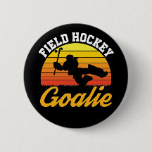 Field Hockey Goalkeeper Retro