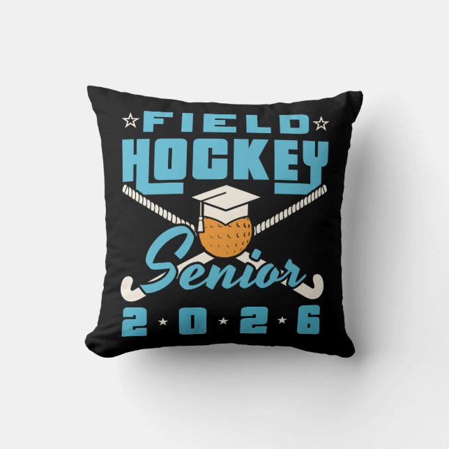 Field Hockey Senior 2026 Kissen (Vorderseite)