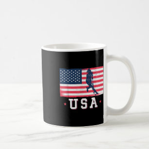Field Hockey Sport Amerikanische Flagge USA für Fr Kaffeetasse