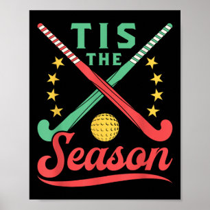 Field Hockey Weihnachten Die Saison Ist Da Süße Sp Poster
