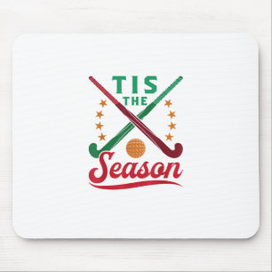 Field Hockey Weihnachten Die Zeit Ist Die Saison S Mousepad