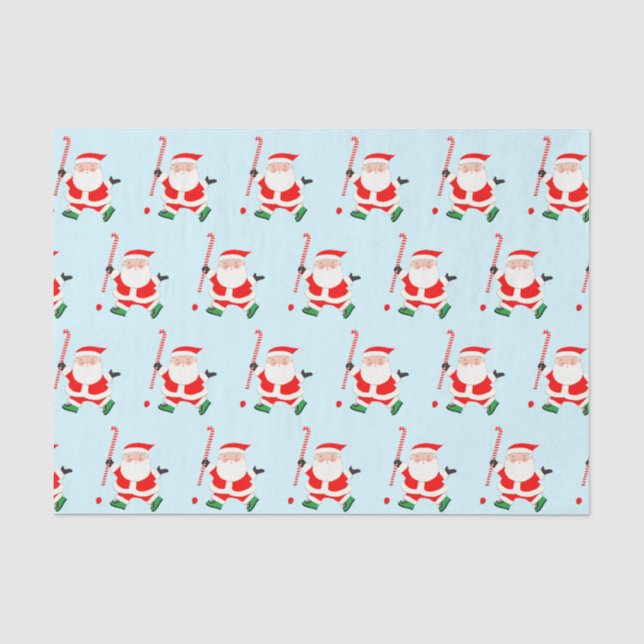 Field Hockey Weihnachtsgeschenk Tissue Paper Seidenpapier (Vorderseite)