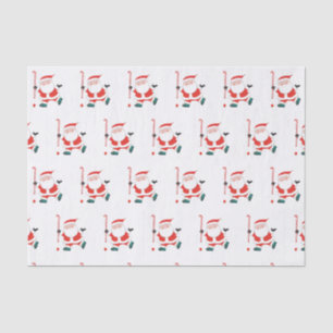Field Hockey Weihnachtszettel Seidenpapier