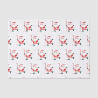 Field Hockey Weihnachtszettel Seidenpapier