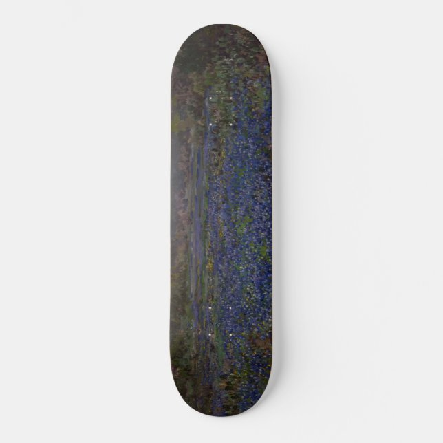 Field of Bluebonnet Flowers (Rural Landscape) Skateboard (Vorderseite)