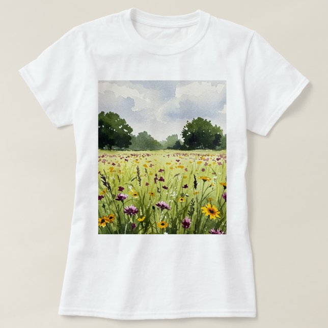 Field of flowers T-Shirt (Design vorne)